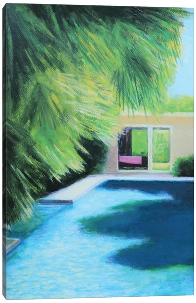 Afternoon In June Canvas Art Print - Palm Springs Art