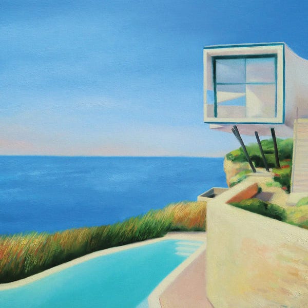 Ieva Baklane: House On The Coast by Ieva Baklane