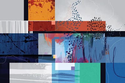 Lake Lagoon by Ishita Banerjee multi panel art