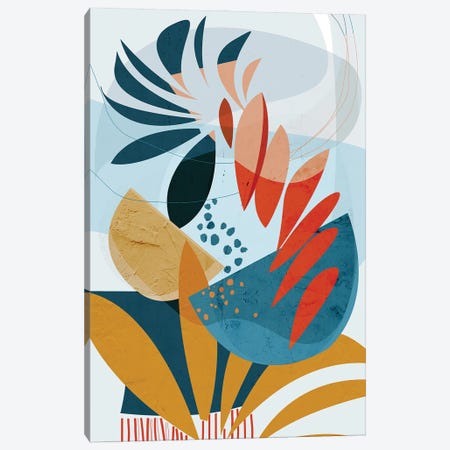 Tropical Planted Canvas Print #IBJ34} by Ishita Banerjee Art Print