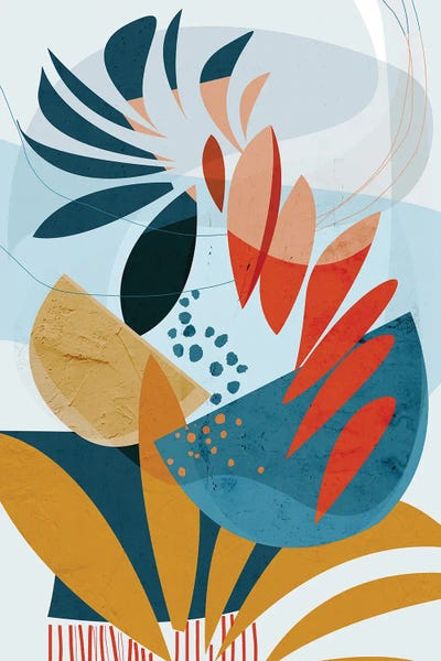 Abstract Floral & Botanical: Tropical Planted by Ishita Banerjee