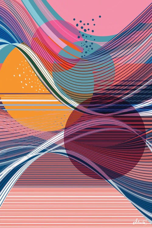 Ephemeral Waves by Ishita Banerjee wall art