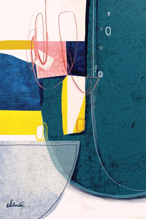 Green Fields II by Ishita Banerjee wall art