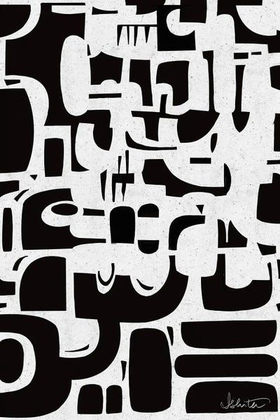 Black & White Patterns: Noir by Ishita Banerjee