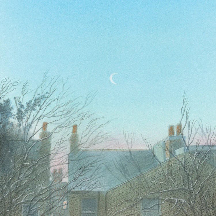 Daytime Moon St Margaret's 2023