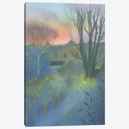 Early Morning Garden St Margaret's Canvas Print #IBK24} by Ian Beck Canvas Print