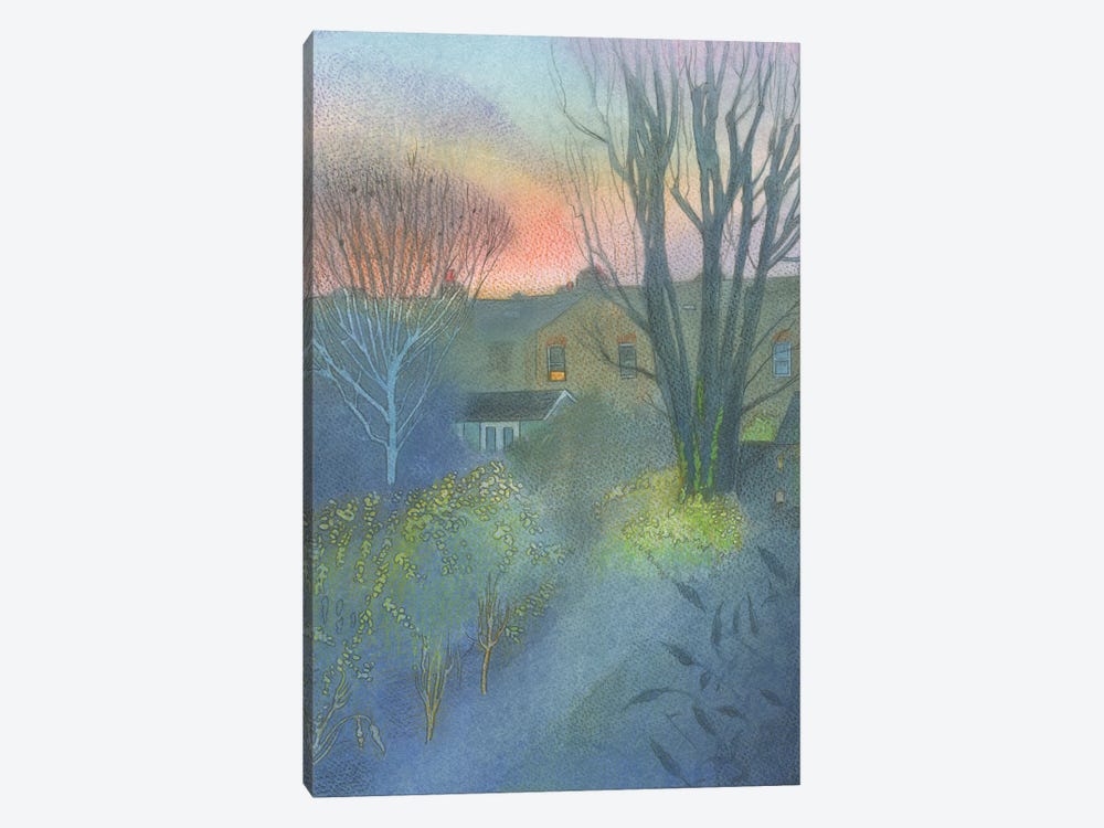 Early Morning Garden St Margaret's by Ian Beck 1-piece Canvas Wall Art