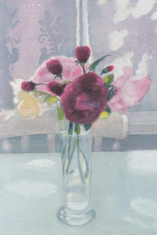 Garden Roses In A Glass 2023