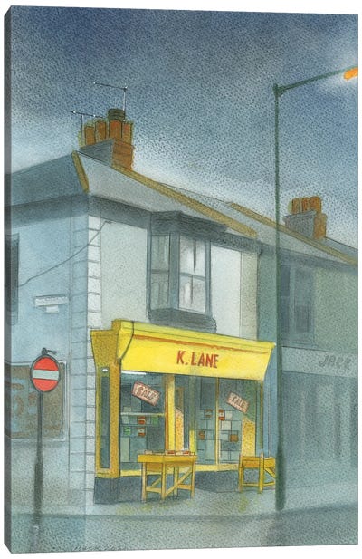 K Lane Canvas Art Print - Ian Beck