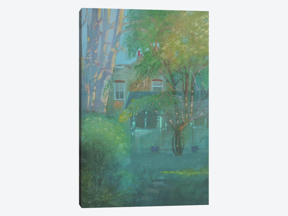 Late Afternoon April The Garden by Ian Beck 1-piece Canvas Wall Art
