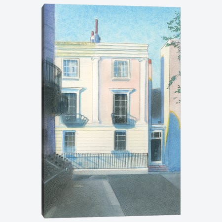 Norfolk Square Canvas Print #IBK51} by Ian Beck Canvas Print