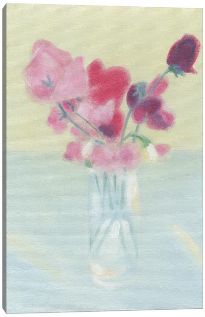 Seside Flowers 2023 Canvas Art Print - Ian Beck