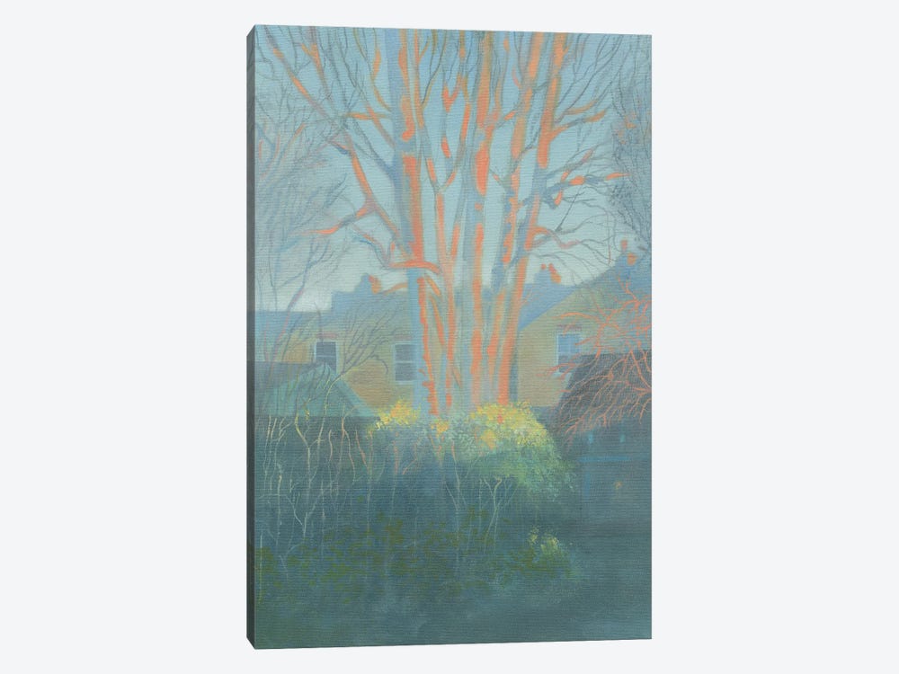Winter Afternoon In The Garden St Margaret's by Ian Beck 1-piece Canvas Wall Art