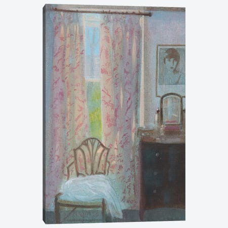 Bedroom Early Morning Canvas Print #IBK8} by Ian Beck Canvas Art