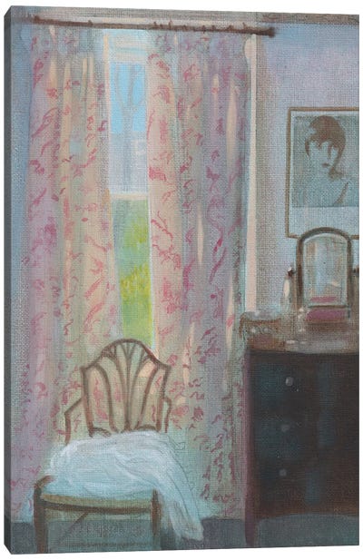 Bedroom Early Morning Canvas Art Print - Ian Beck