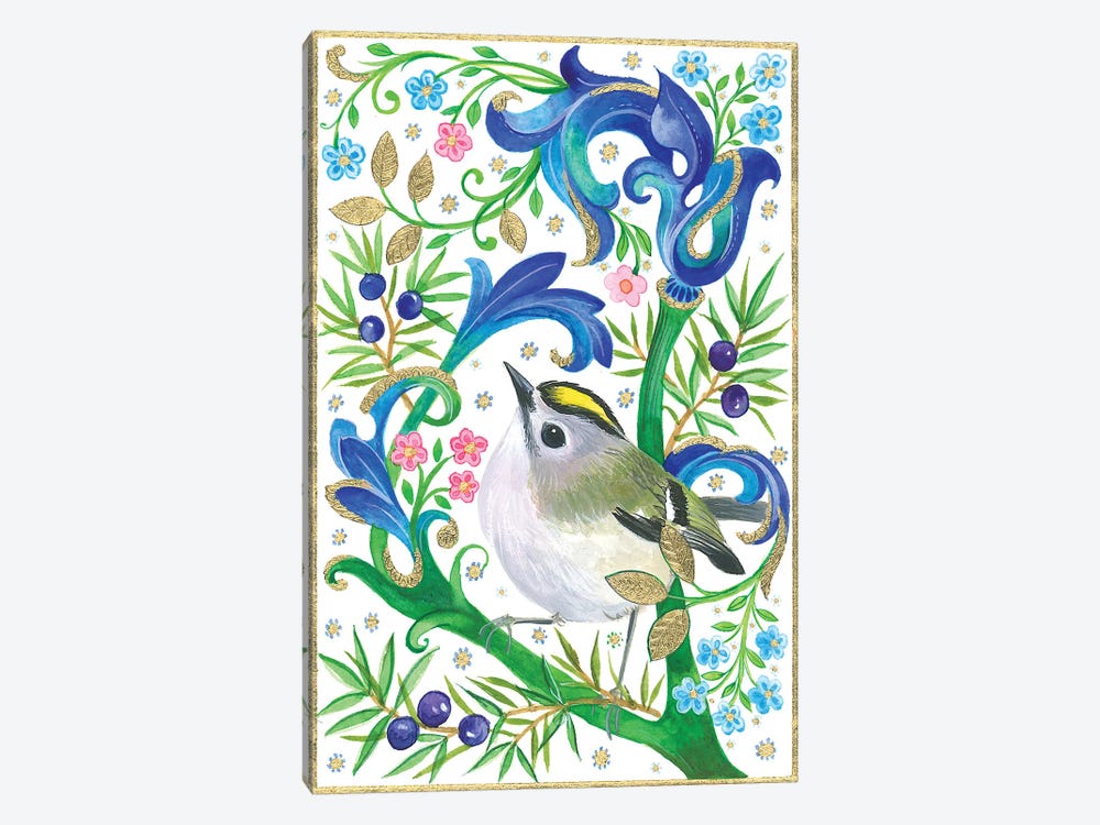 Goldcrest Bird by Isabelle Brent 1-piece Art Print