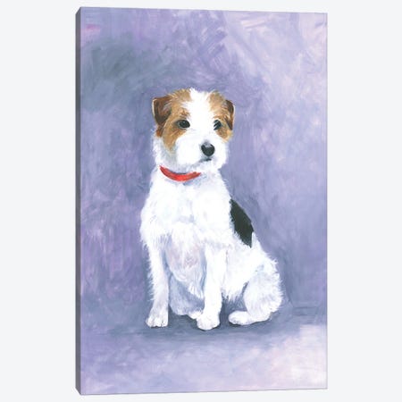 Jack Russell Canvas Print #IBR39} by Isabelle Brent Canvas Art