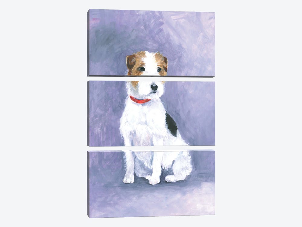 Jack Russell by Isabelle Brent 3-piece Art Print