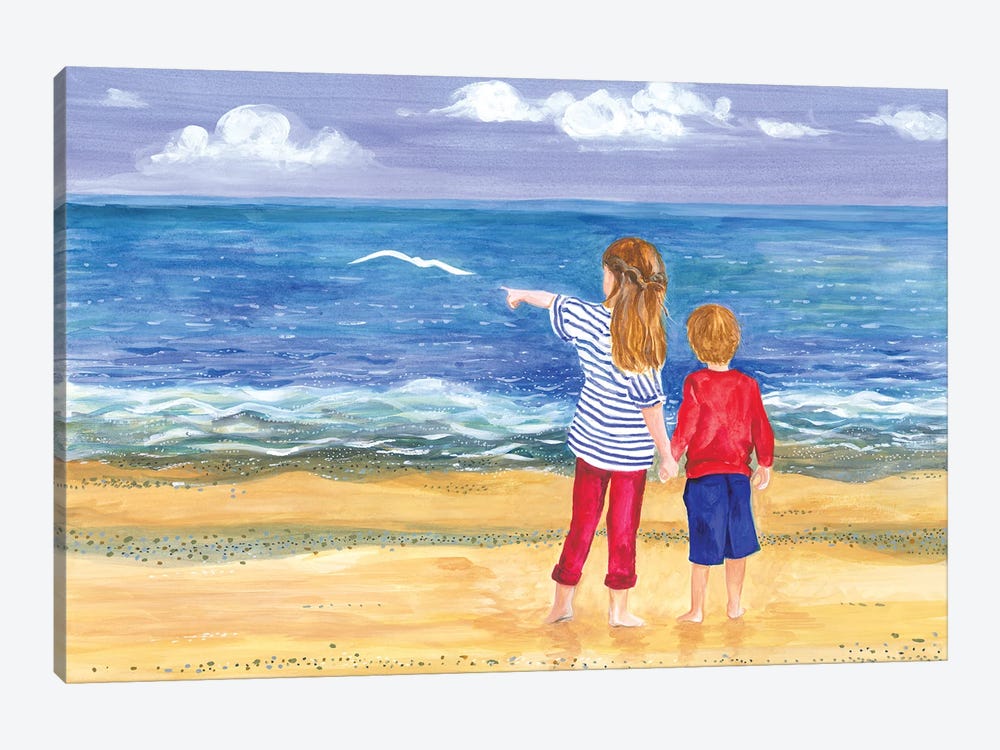 Look! The Wonderful Ocean by Isabelle Brent 1-piece Art Print