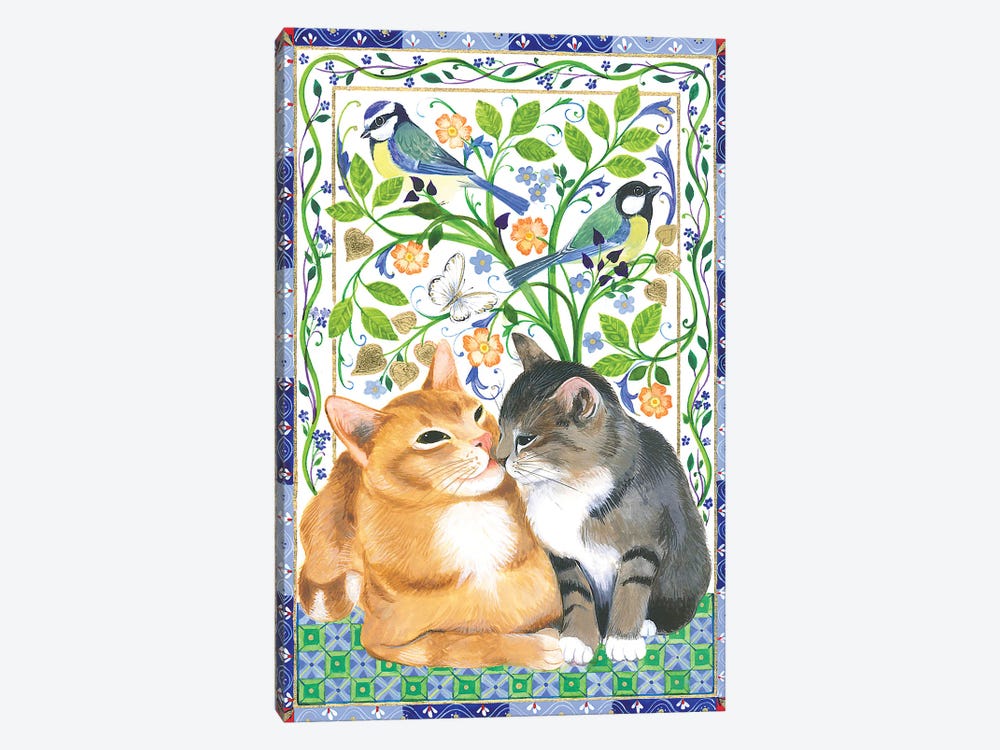 Tenderness Cats by Isabelle Brent 1-piece Canvas Print