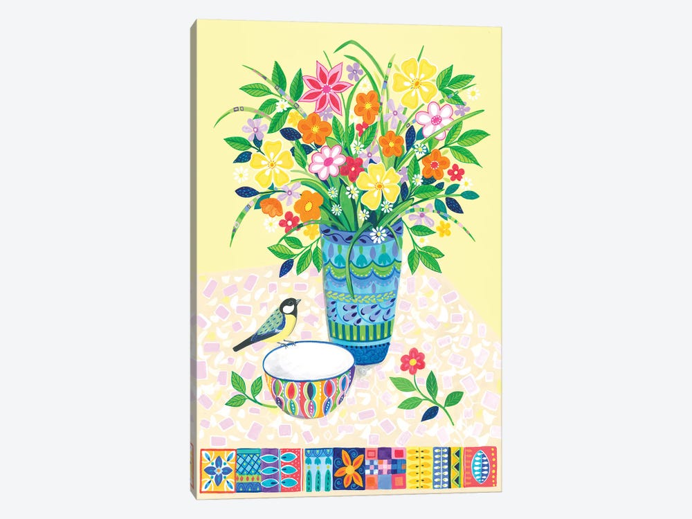 A Sunday Bouquet by Isabelle Brent 1-piece Canvas Print