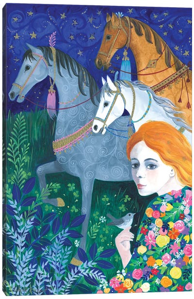 The Enchantress Canvas Art Print - Isabelle Brent