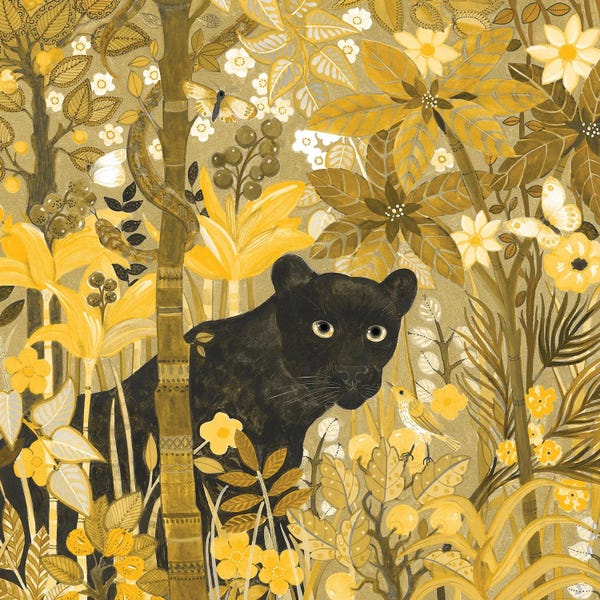 Isabelle Brent: Panther  Hidden Tropics by Isabelle Brent