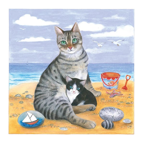 Summer Beach Cats