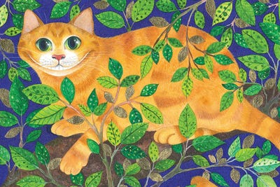 Isabelle Brent - Canvas Prints: The Cheshire Cat by Isabelle Brent