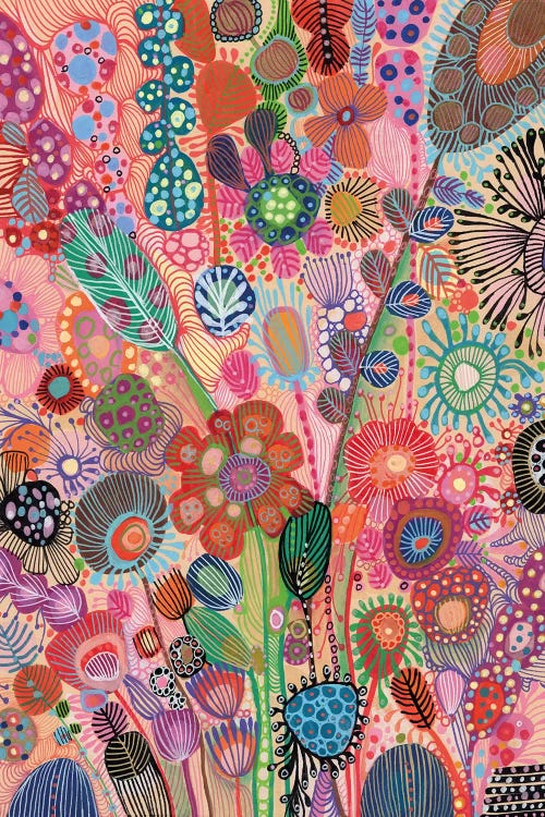 Flowers by Noemi Ibarz wall art