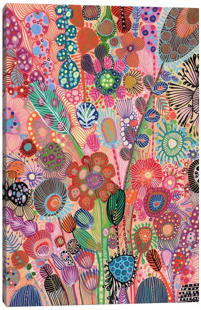 Flowers Canvas Art Print - Noemi Ibarz