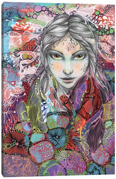 GIRL Canvas Art Print - Noemi Ibarz