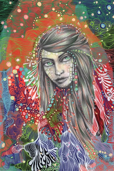 Girl II by Noemi Ibarz acrylic art print