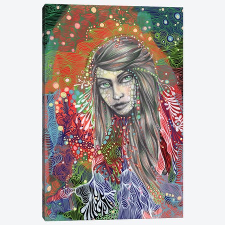 Girl II Canvas Print #IBZ18} by Noemi Ibarz Canvas Art