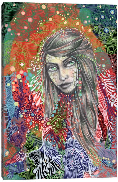 Girl II Canvas Art Print - Noemi Ibarz