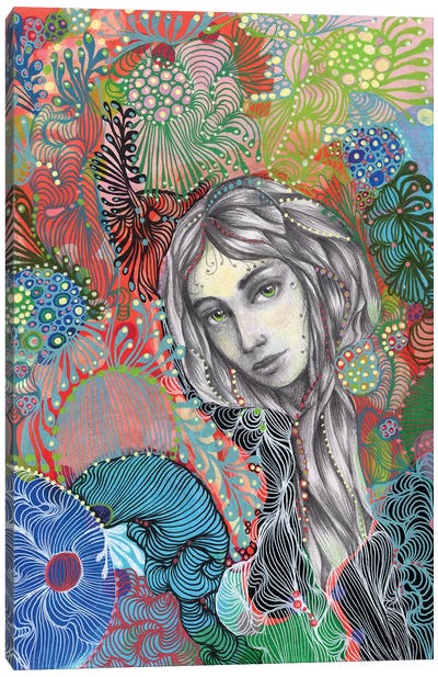 Girl III Canvas Art Print - Noemi Ibarz