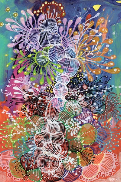 Seaplant by Noemi Ibarz acrylic art print