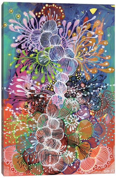 Seaplant Canvas Art Print - Noemi Ibarz