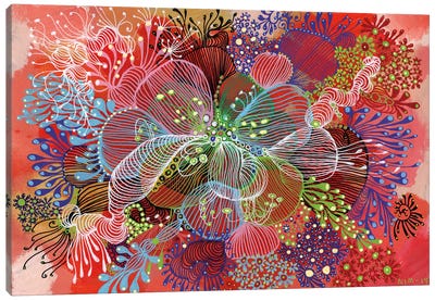 Flower Canvas Art Print - Noemi Ibarz