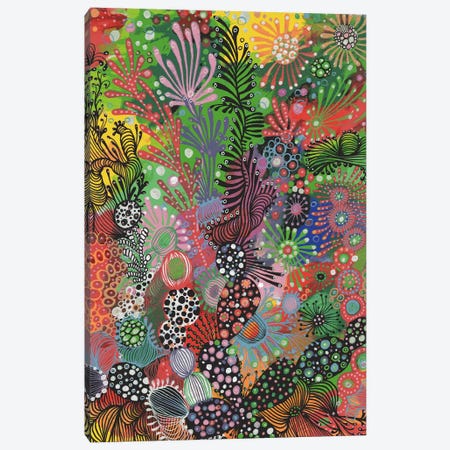 Forest Canvas Print #IBZ3} by Noemi Ibarz Canvas Wall Art