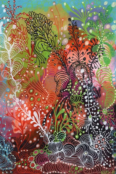 Life by Noemi Ibarz acrylic art print