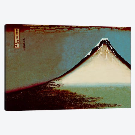 Mount Fuji in a Haze Canvas Print #ICA1029} by 5by5collective Canvas Art Print