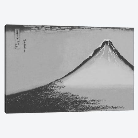 Sketch of Mount Fuji Canvas Print #ICA1030} by 5by5collective Canvas Artwork