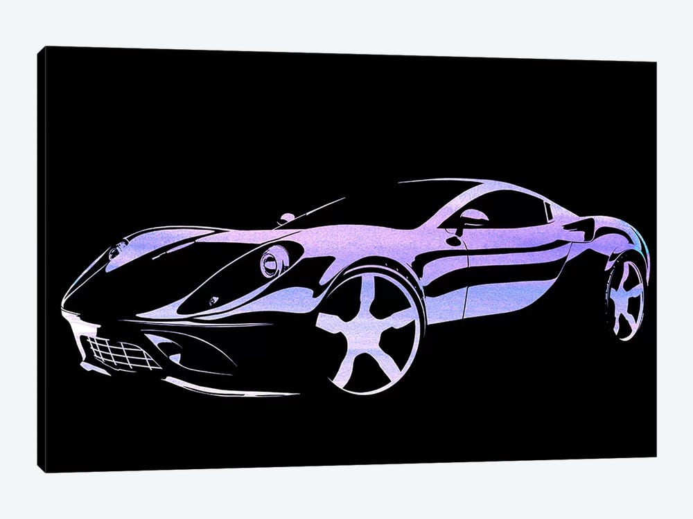 Cruising Purple by 5by5collective 1-piece Canvas Artwork