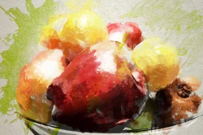 Watercolor Still Life by 5by5collective multi panel art