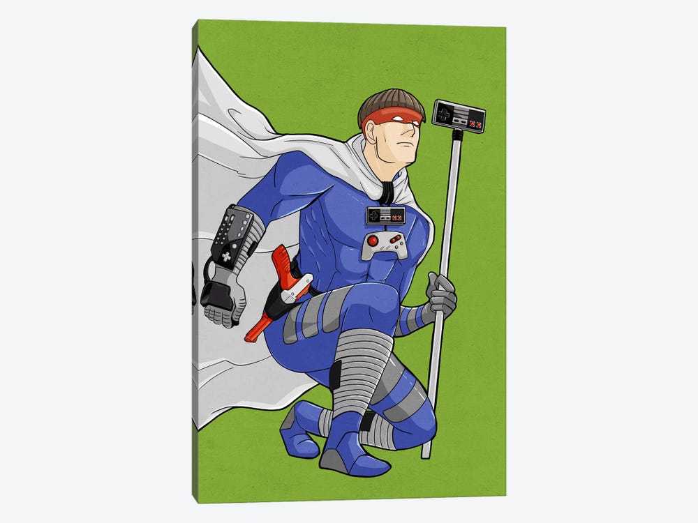 Game Hero by 5by5collective 1-piece Art Print