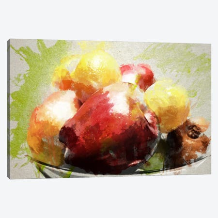 Watercolor Still Life Canvas Print #ICA107} by Unknown Artist Canvas Wall Art