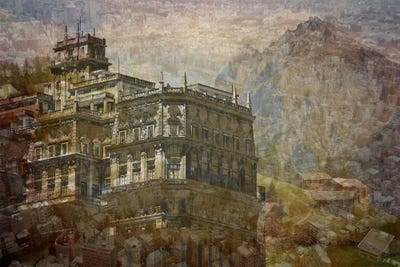 Keeping Up With the Royals by 5by5collective canvas print