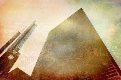 City in the Sky by 5by5collective canvas print