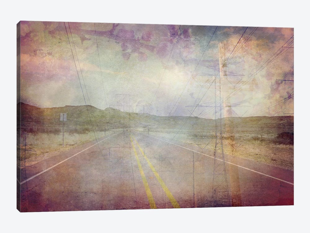 Life is a Highway by 5by5collective 1-piece Canvas Artwork